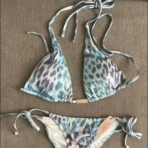 NWT Victoria’s Secret Animal Print Bikini M/XS